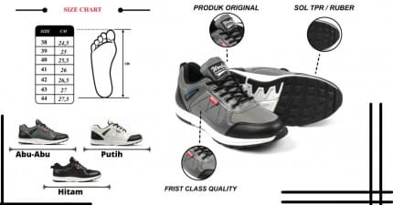 SEPATU RUNNING T-12 PREMIUM