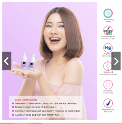 Scarlett Whitening Acne Serum logo