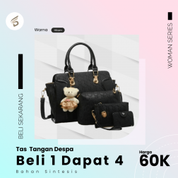 Set Tas Tangan Dispa 4 In 1