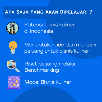 Free Webinar - Membangun Bisnis Kuliner dari Nol G-ADS