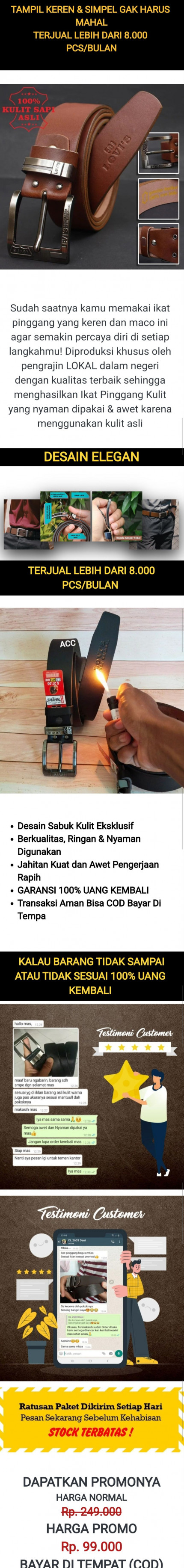 IKAT PINGGANG KULIT ASLI fb logo