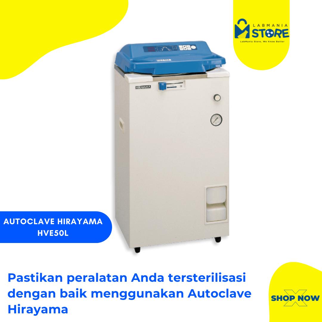 Autoclave Hirayama HVE 50L LabMania Indonesia