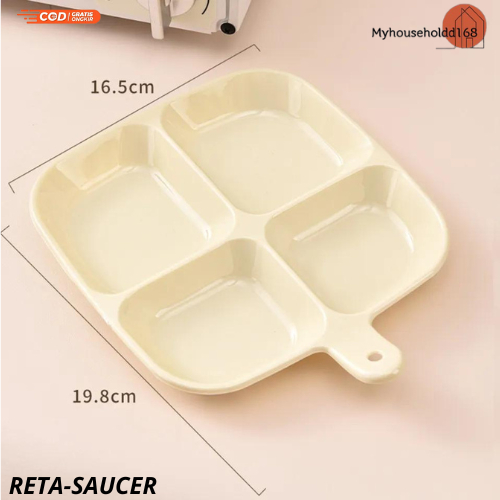 Piring kotak bumbu buah dapur ⚡ logo