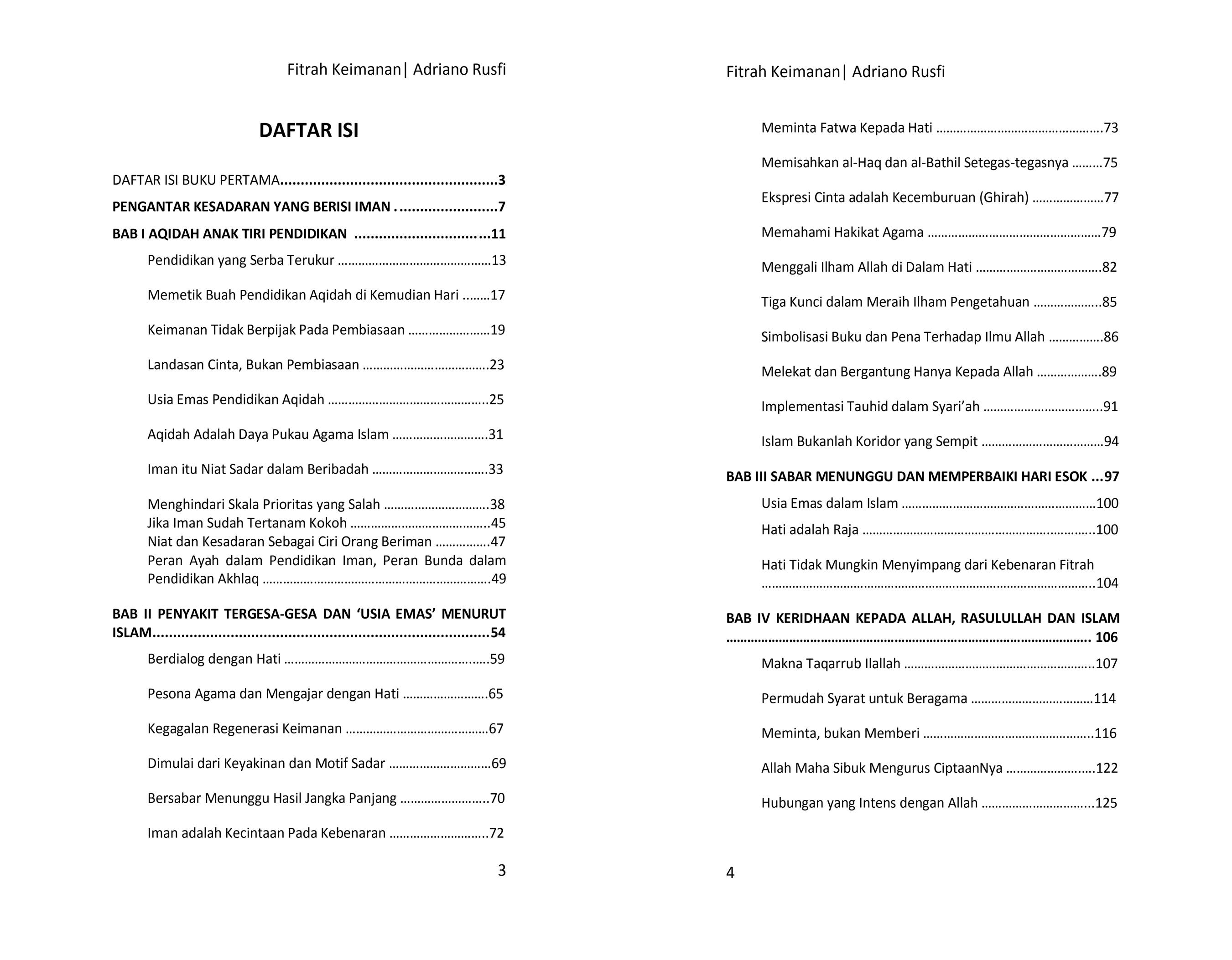 Buku "Merawat dan Menumbuhkan Fitrah Keimanan"