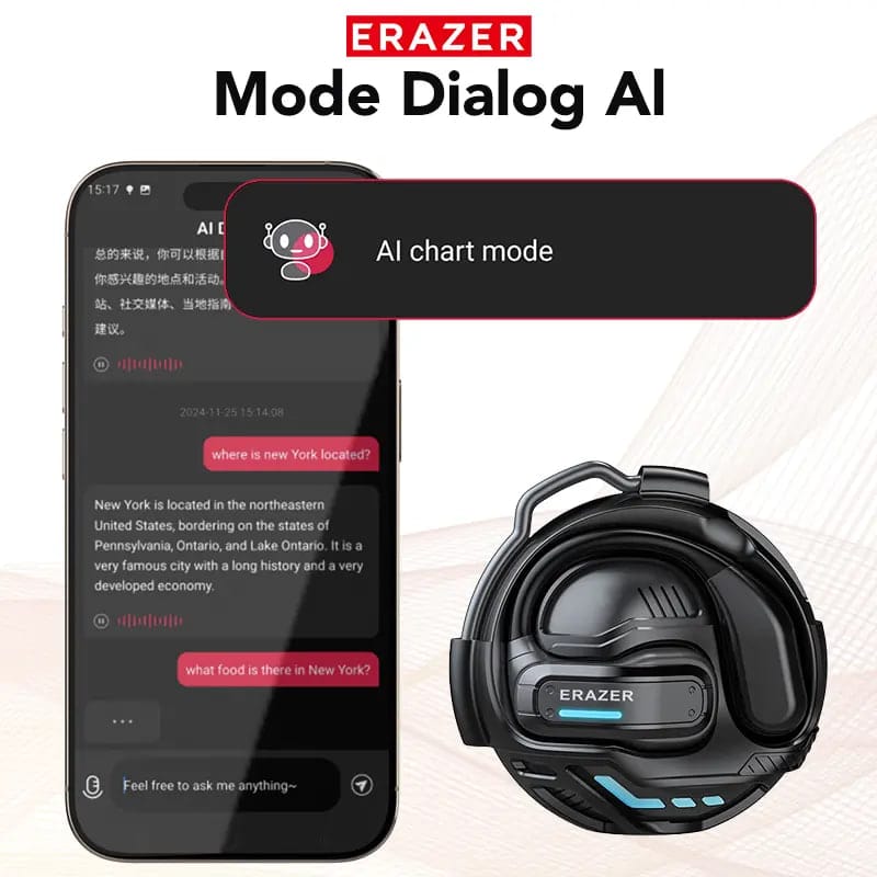 ECOHIT (Ai Speech Translator Headset 5.4 Premium ) GG3