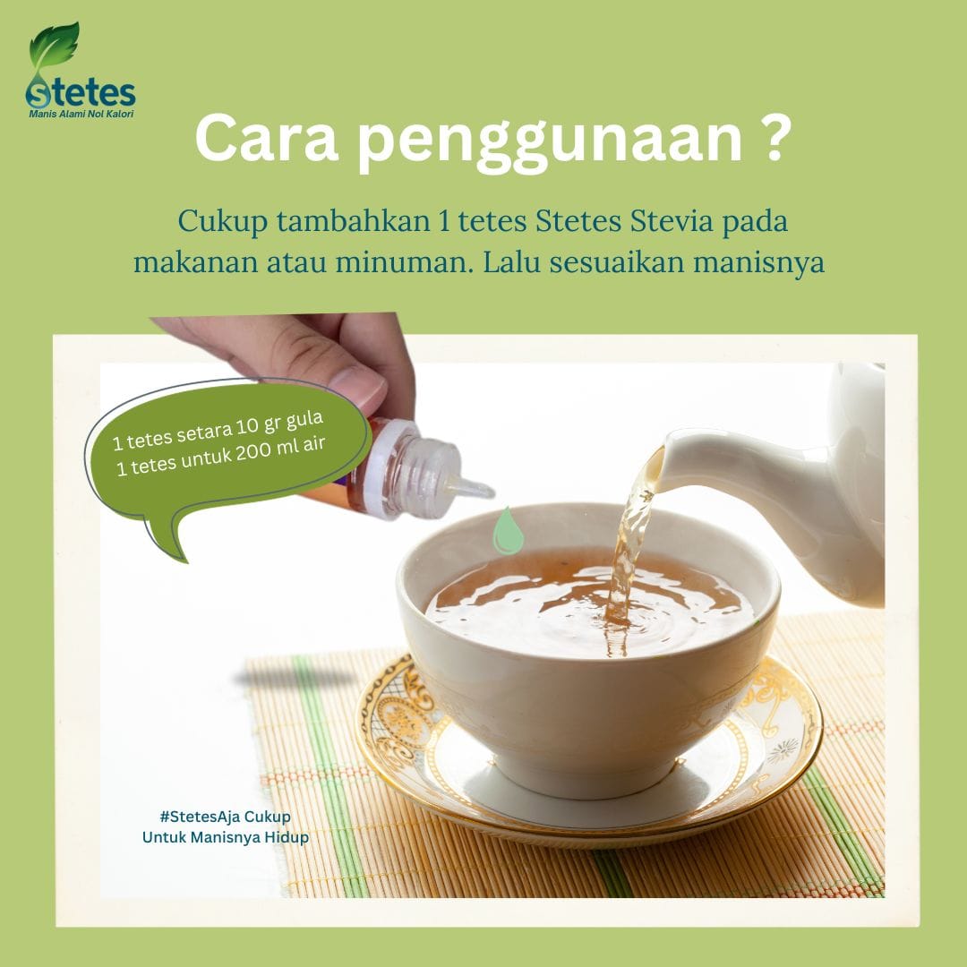 STETES Stevia Natural Sweetener 30ml