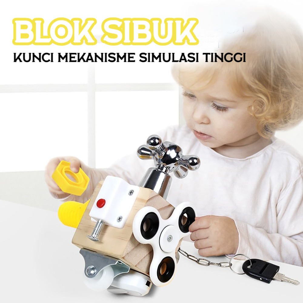 Busy Cube-Mainan Edukasi ✨ logo