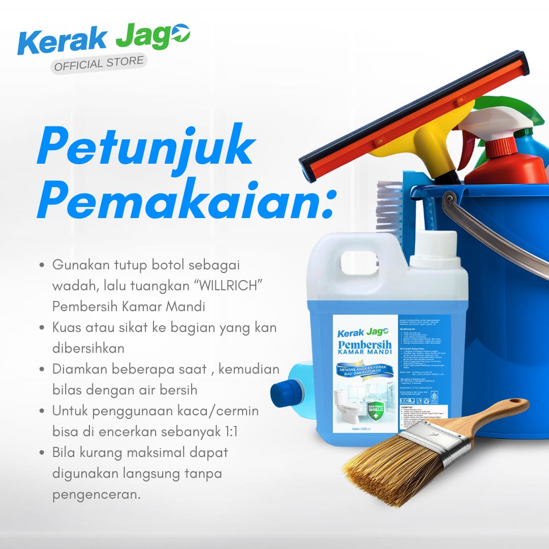 Toilet Cleaner Pembersih Kerak Kamar Mandi isi 1000 ml