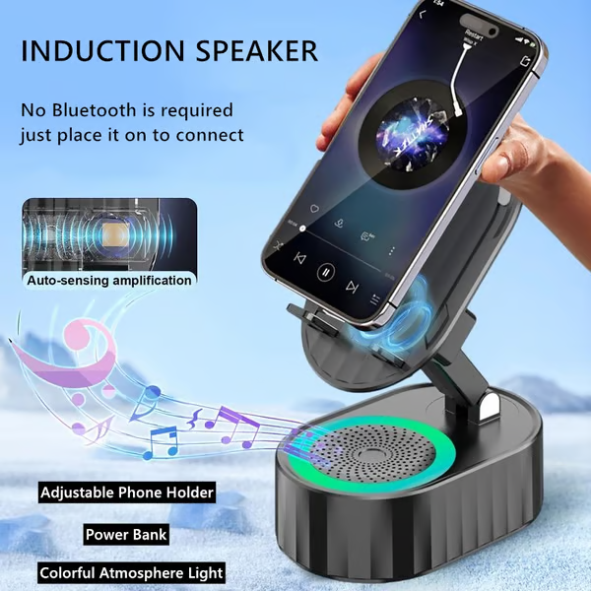 3 in 1 - Speaker, Charging & Phone Stand