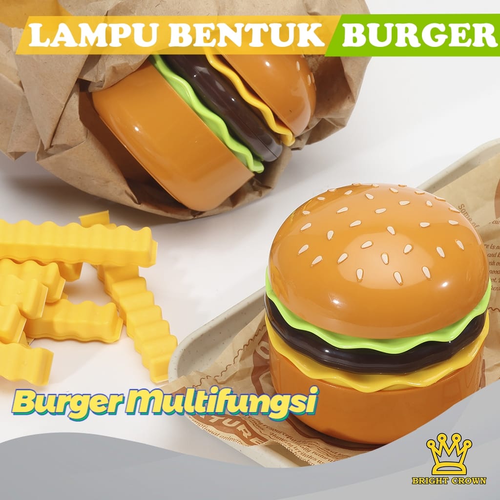 Burger Lamp ✨