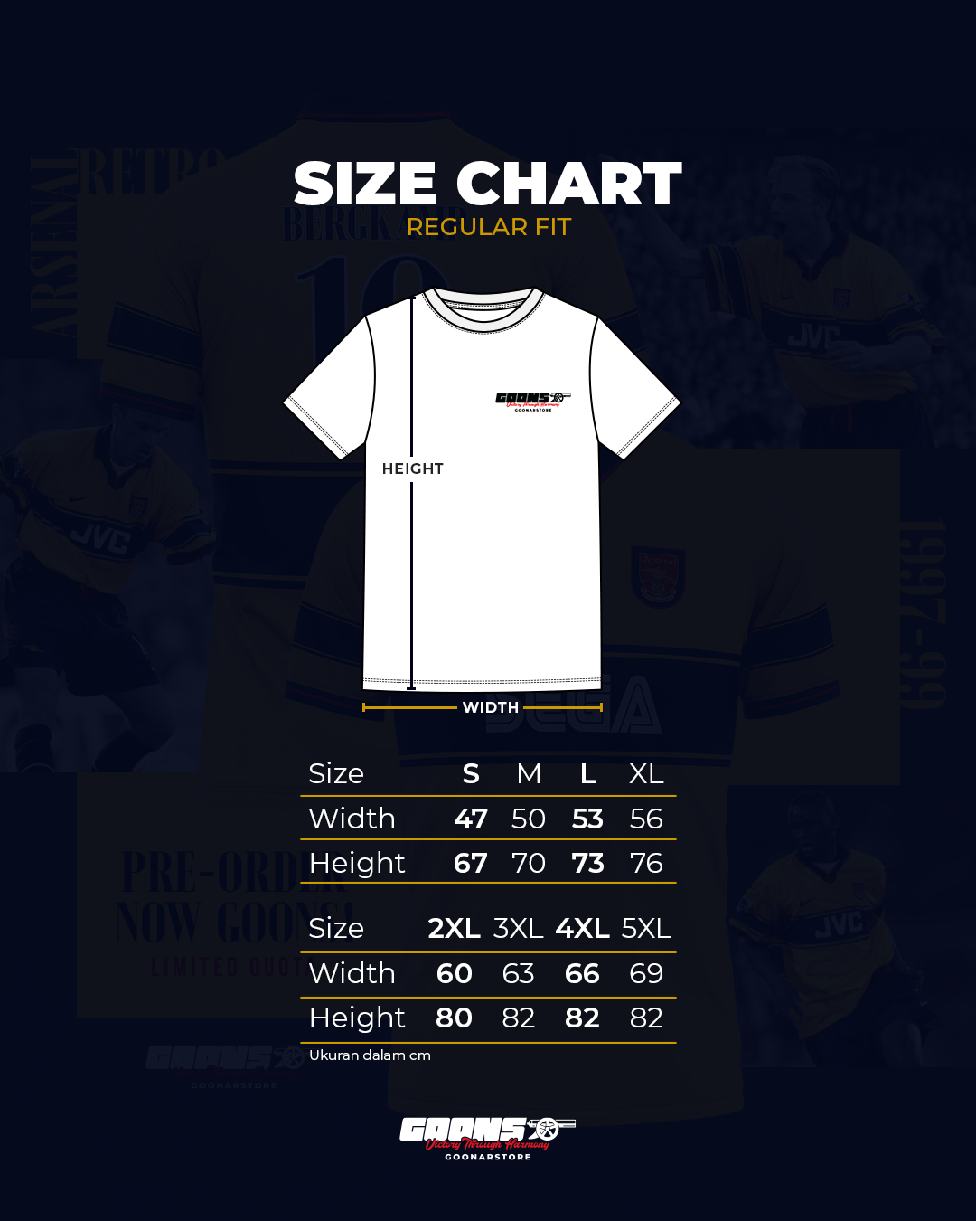 Arsenal Terrace Icons Fantasy Jersey