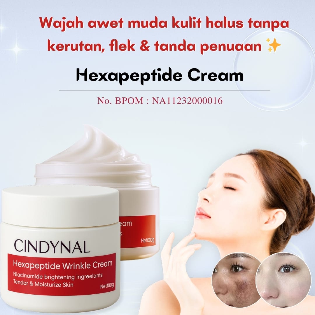 Hexapeptide Cream BPOM SH77-Ak15 logo