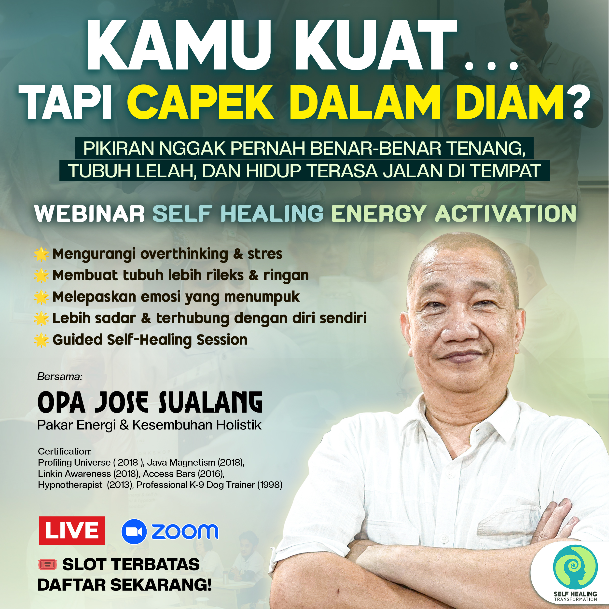 Webinar Self Healing Transformation logo