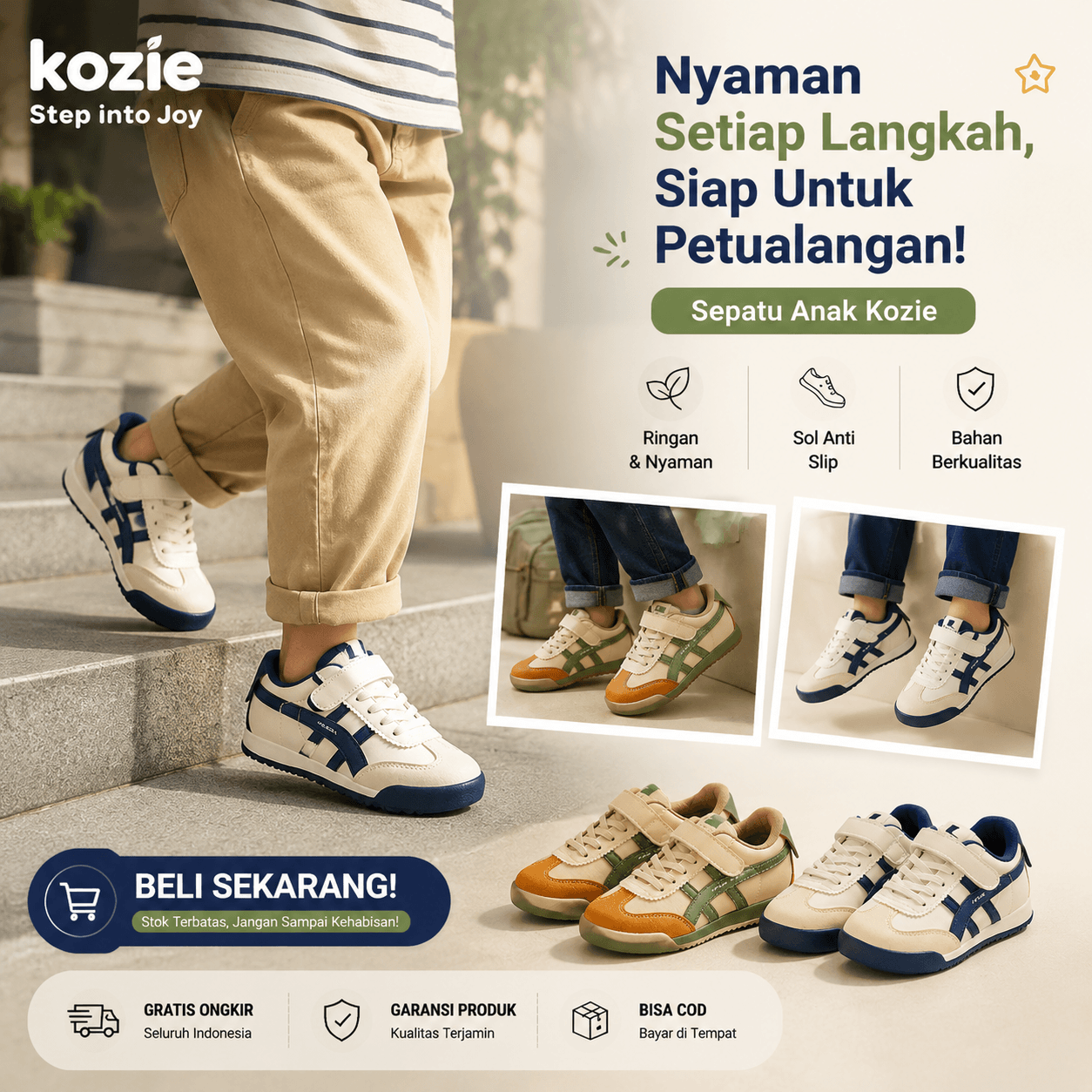 Sepatu Anak Anak Kozie