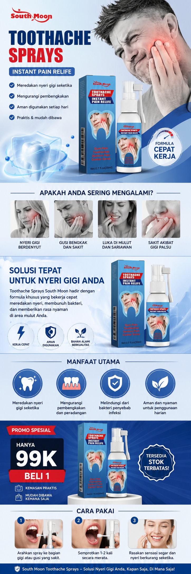 Toothache Spray