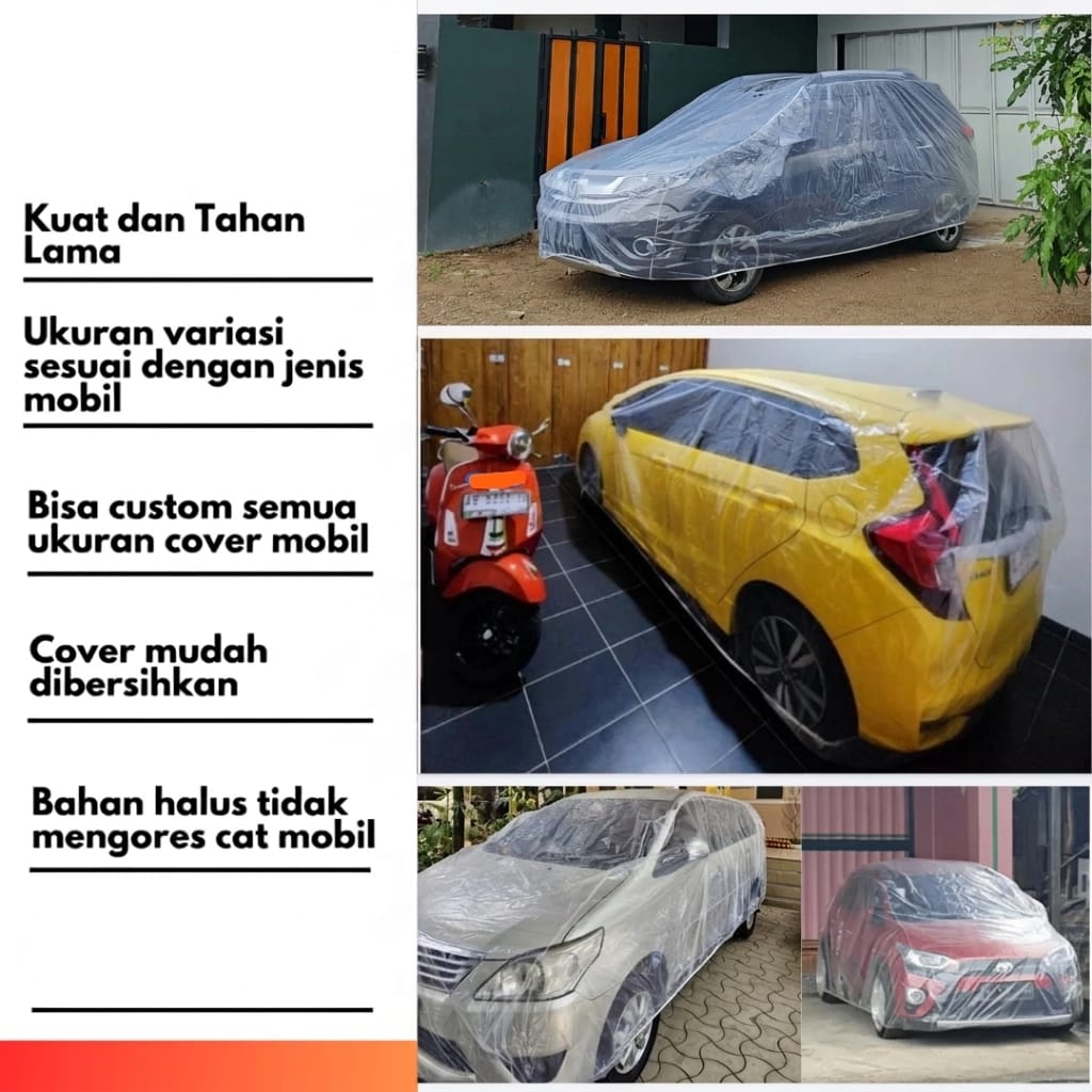 Cover Mobil Transparan