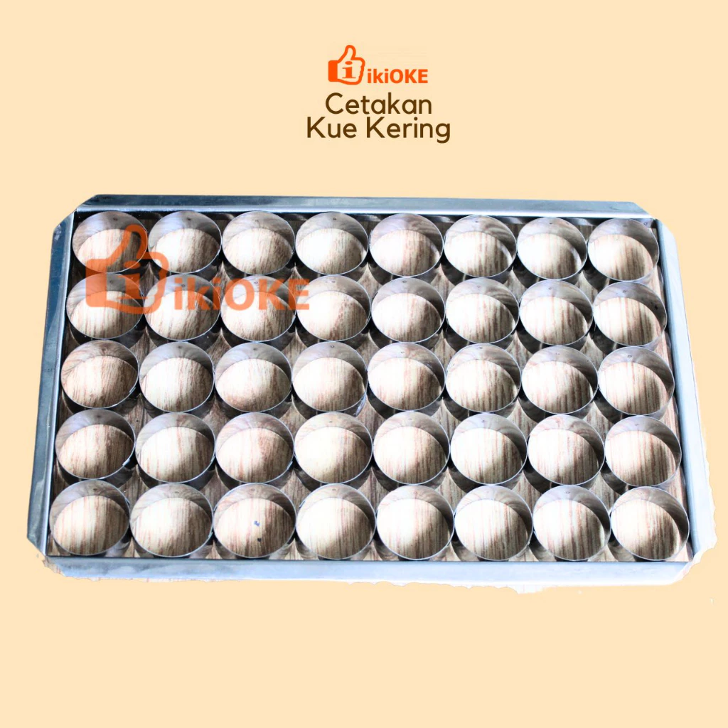Cetakan Kue Kering Stainless Bingkai Cookies Kreatif Kastangel Putri Salju Bunga Oval Love Bulat