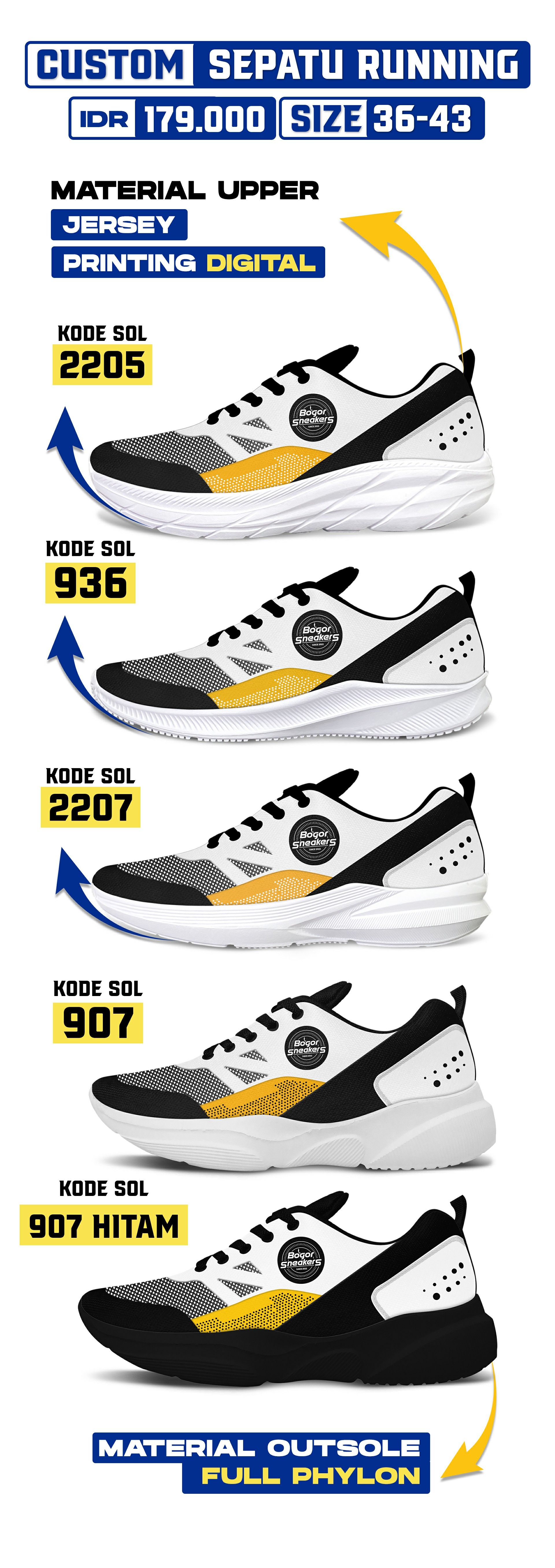 SEPATU CUSTOM BOGORSNEAKERS