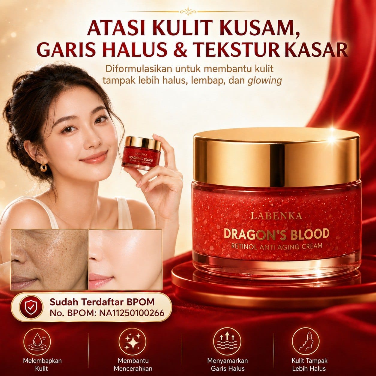 LABENKA Dragon's Blood Retinol BPOM SH77-191 LB logo