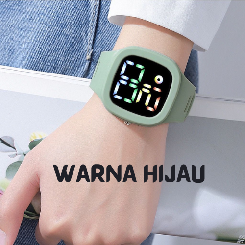 JAM TANGAN LED PRIA WANITA  PREMIUM TAHAN AIR