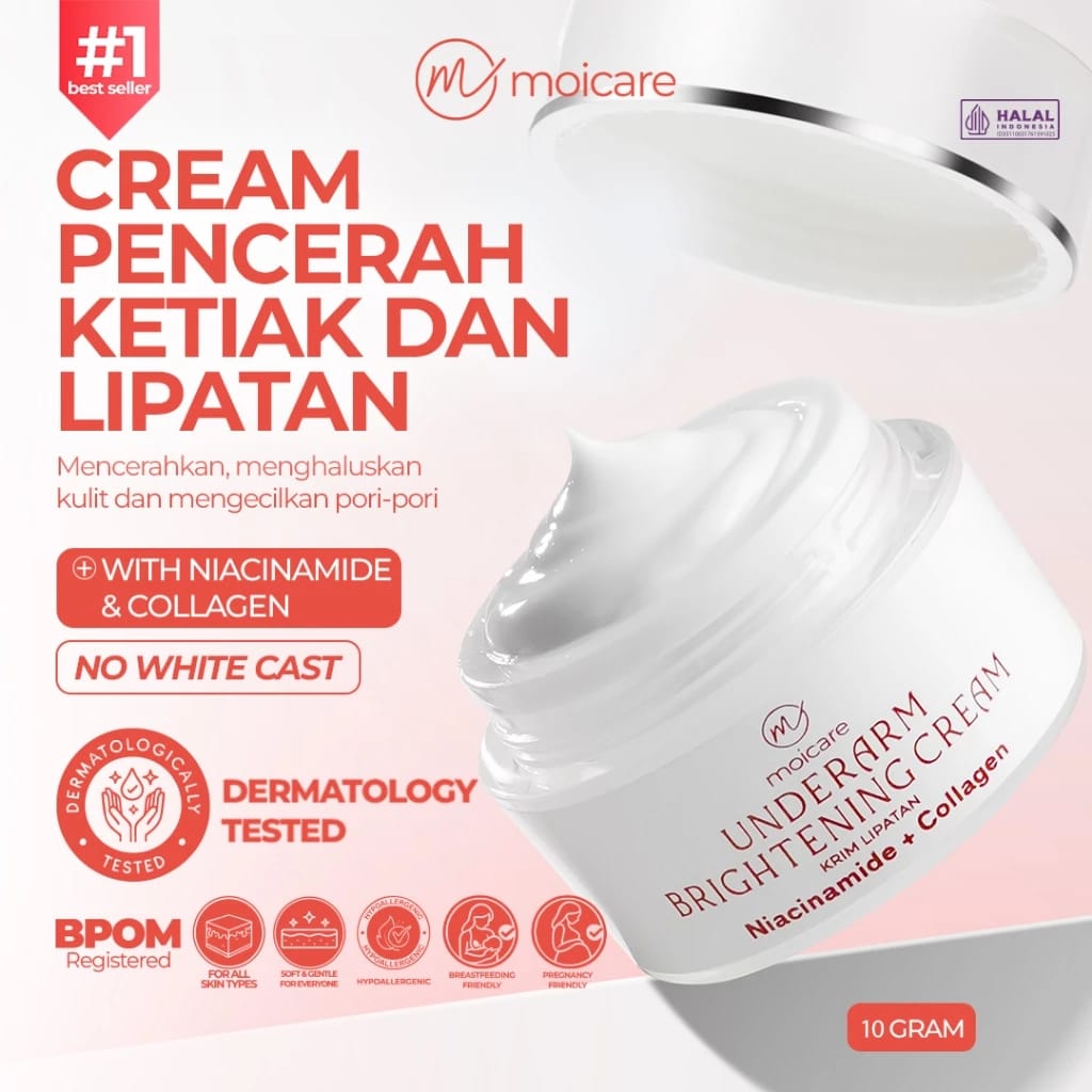 MOICARE Pemutih Ketiak Slangkangan  - GOAF logo