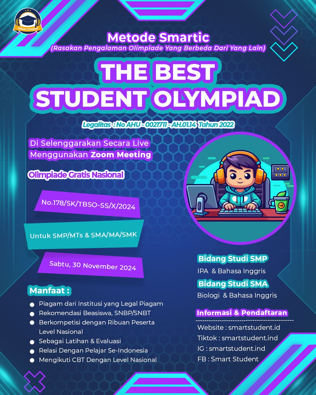 THE BEST STUDENT OLYMPIAD logo