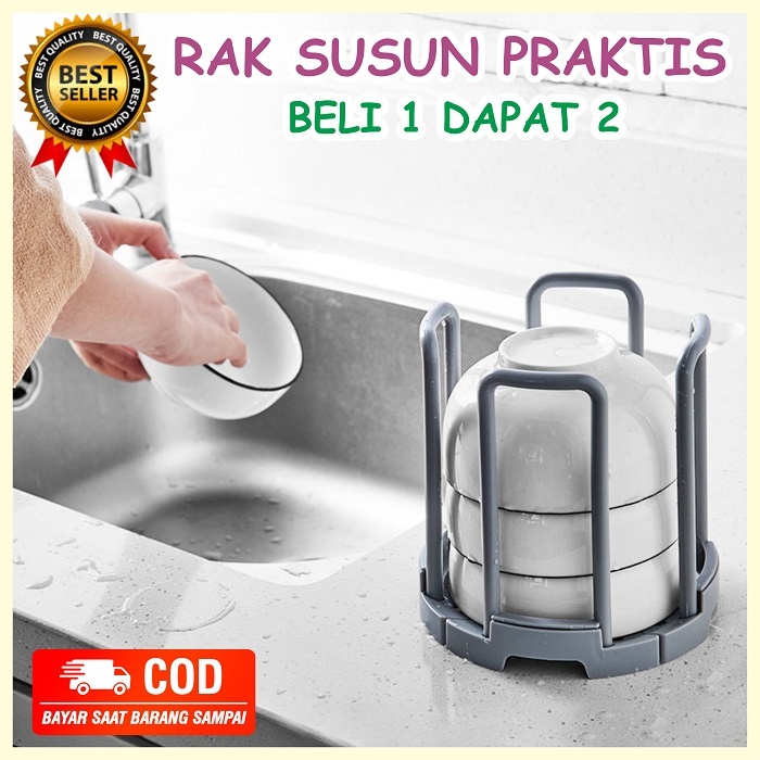 Rak Susun, Beli 1 Dapat 2 ✨ logo
