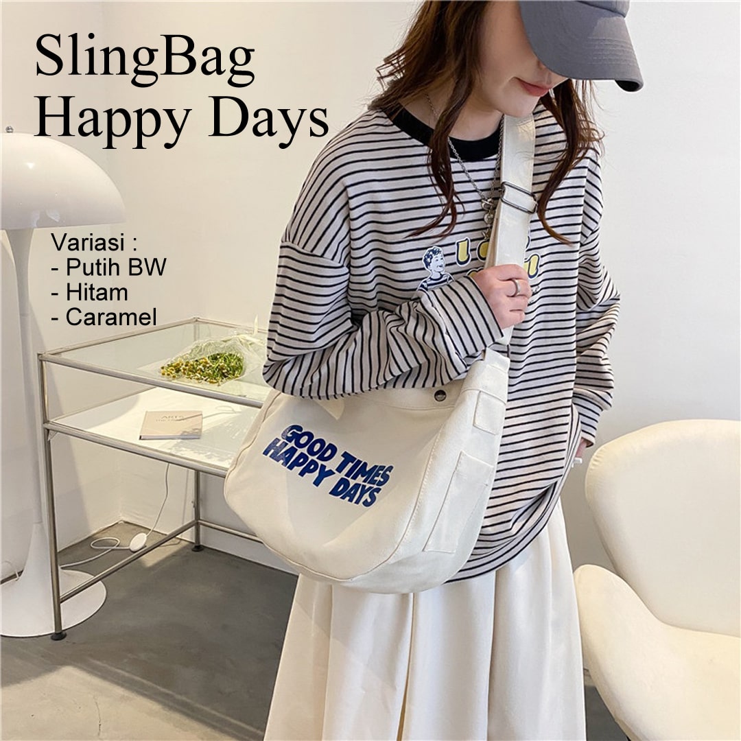 Slingbag Happy Days ✈ logo