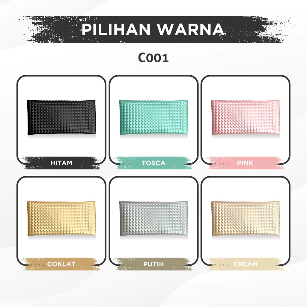 Sarung Kacamata beli 1 free 1 logo