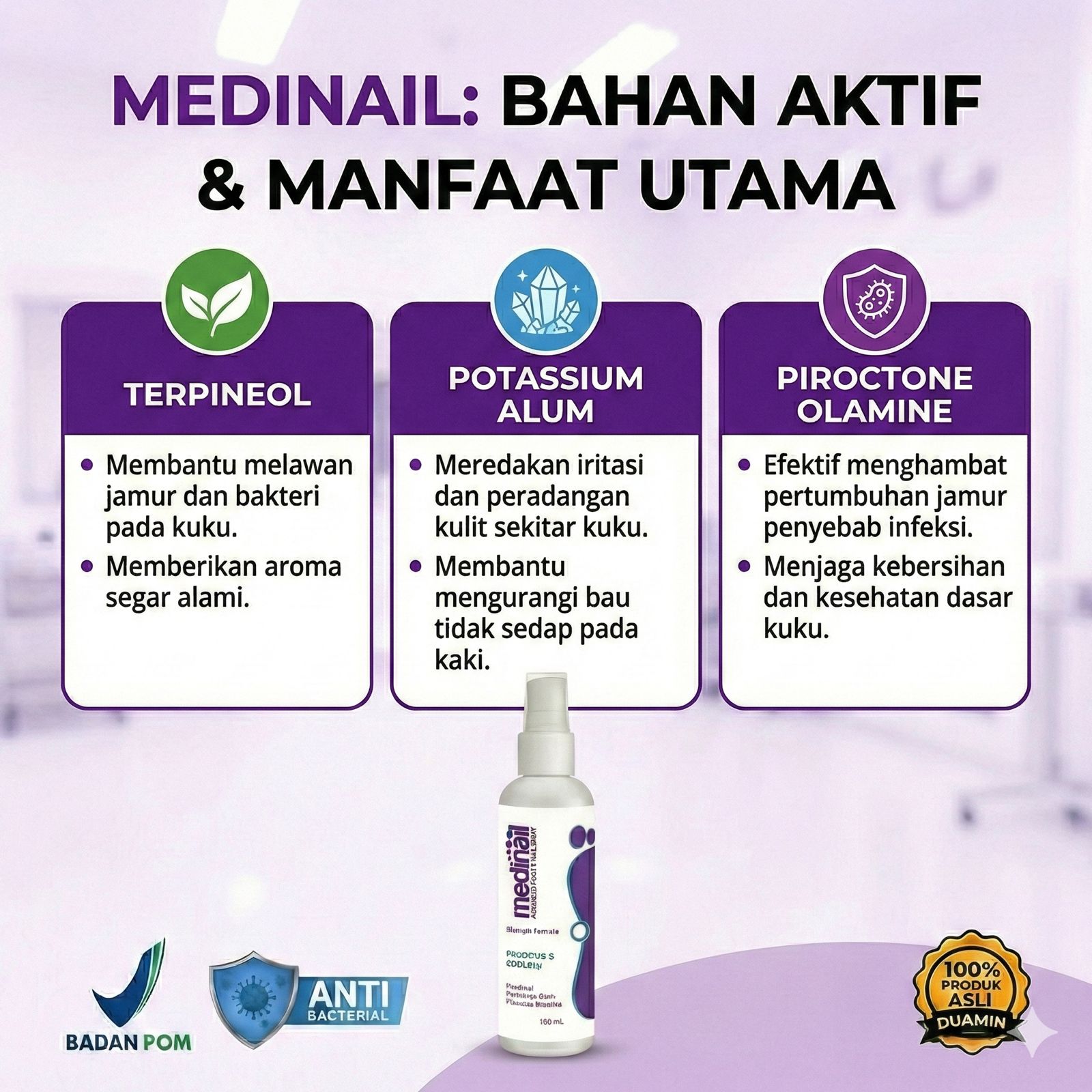 SPRAY KUKU PENGHILANG JAMUR MEDINAIL FB3