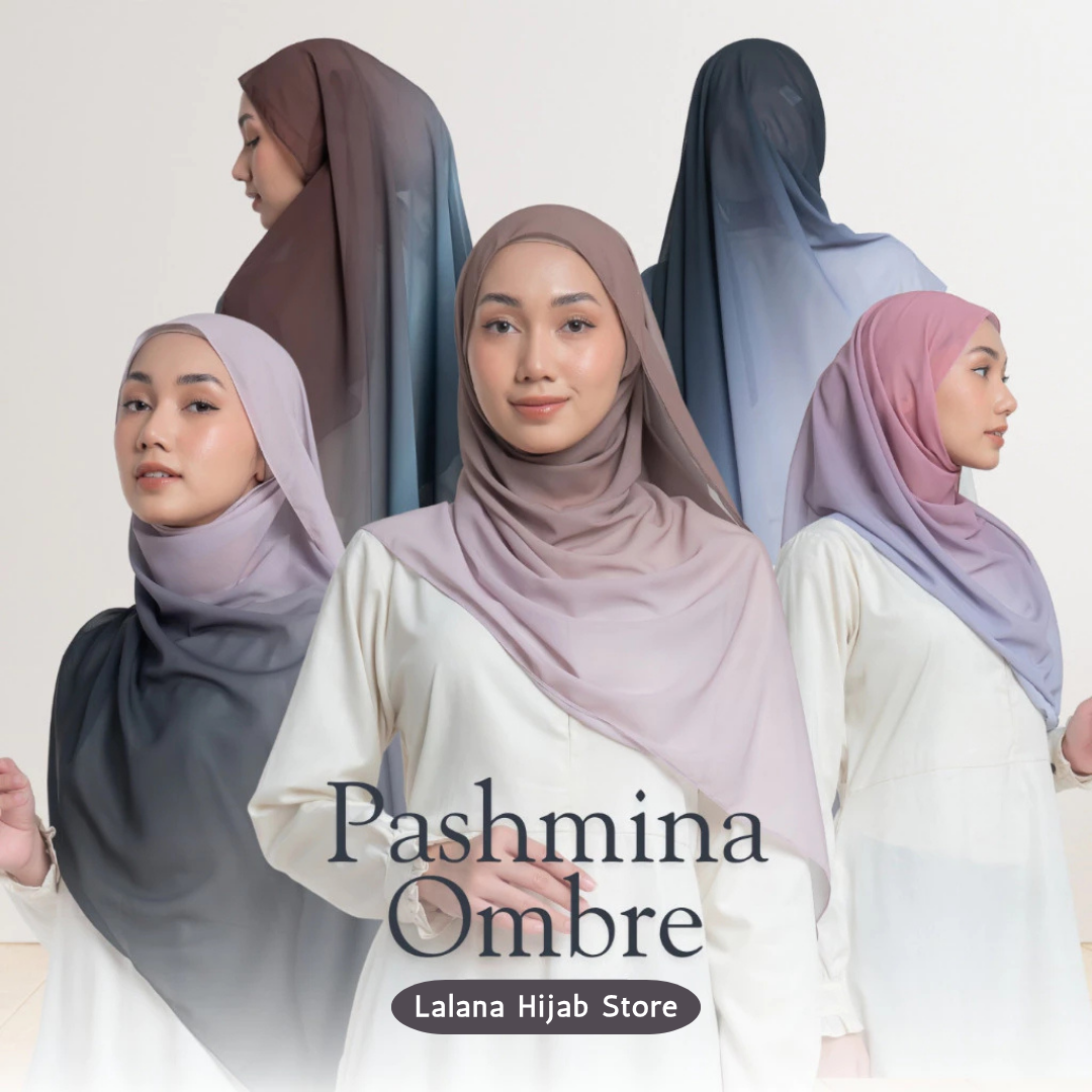 Pashmina Ombre Lalana Hijab