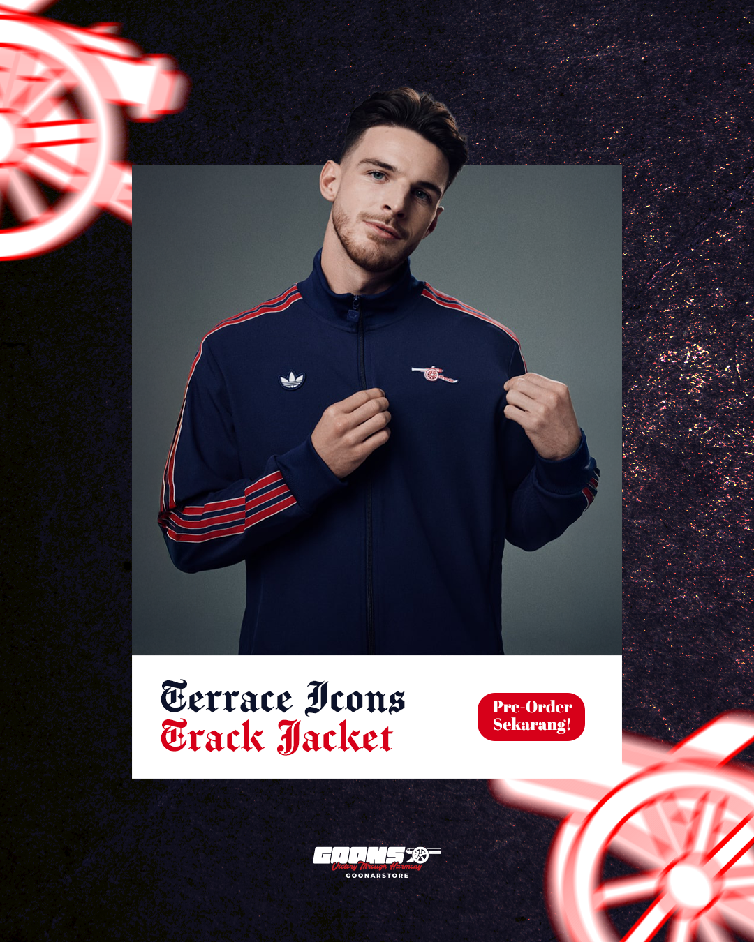 ARS 24/25 TERRACE ICONS TRACK JACKET logo