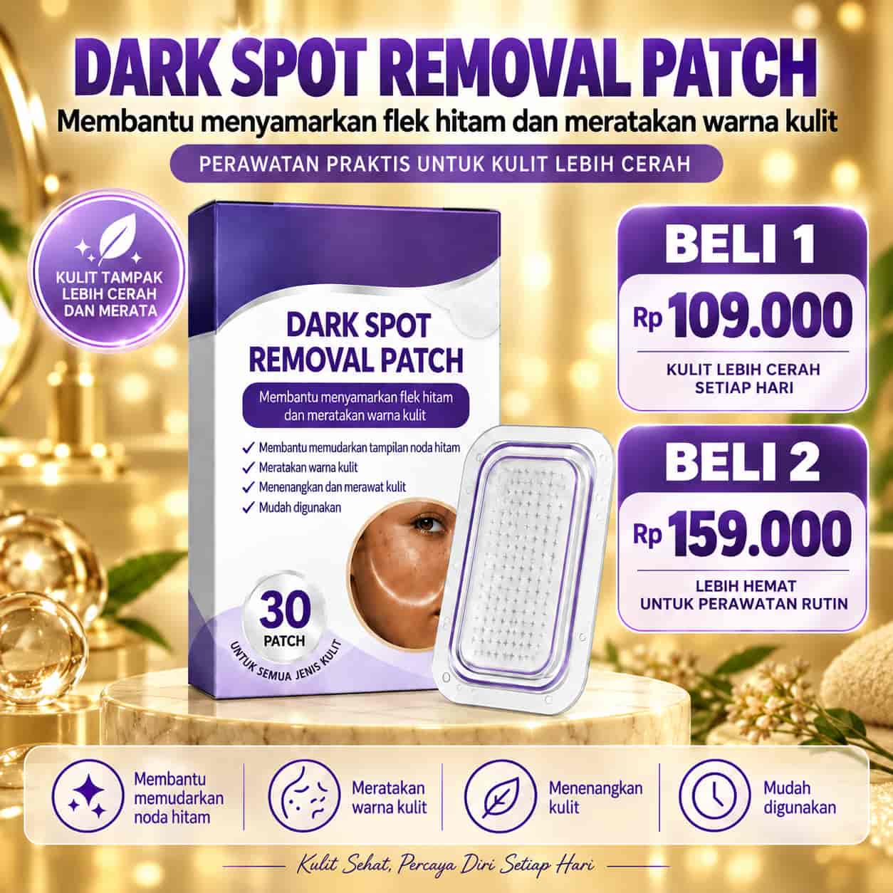 DARK SPOT REMOVAL PATCH MT RB1 logo