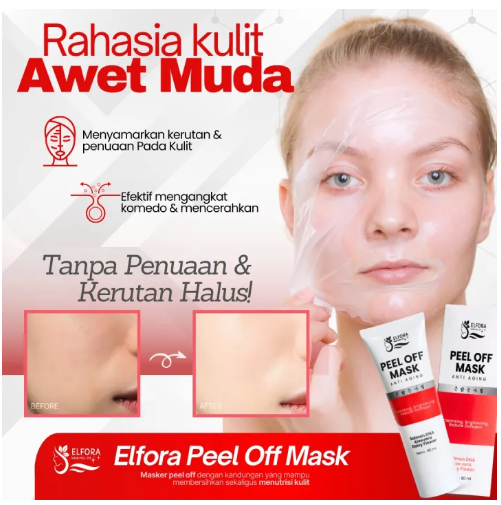 [ 2 Pcs ] Elfora Maker Peel Off Atasi Masalah Flek Hitam store