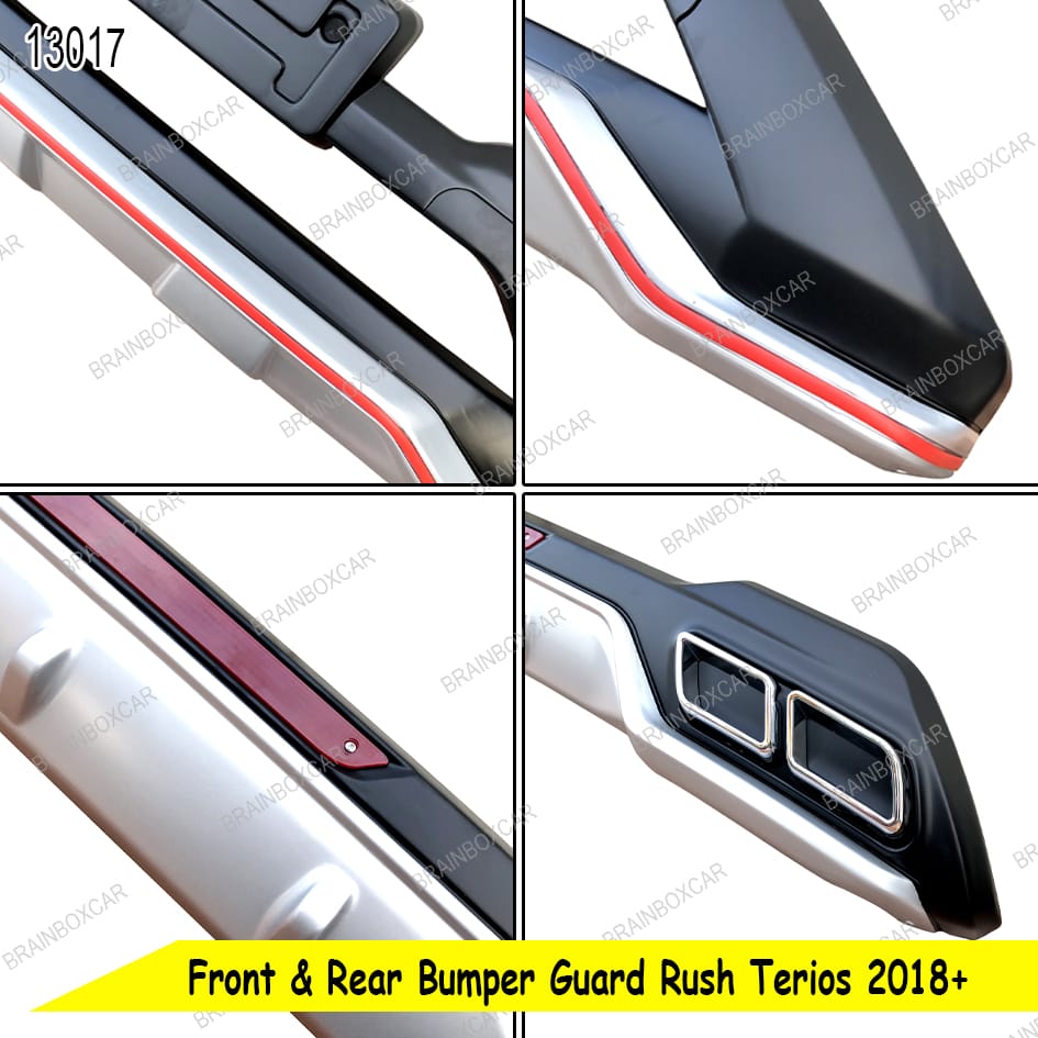 Autocarepro Bumper Guard Toyota Rush 2018+ Daihatsu Terios Tanduk Bumper Mobil