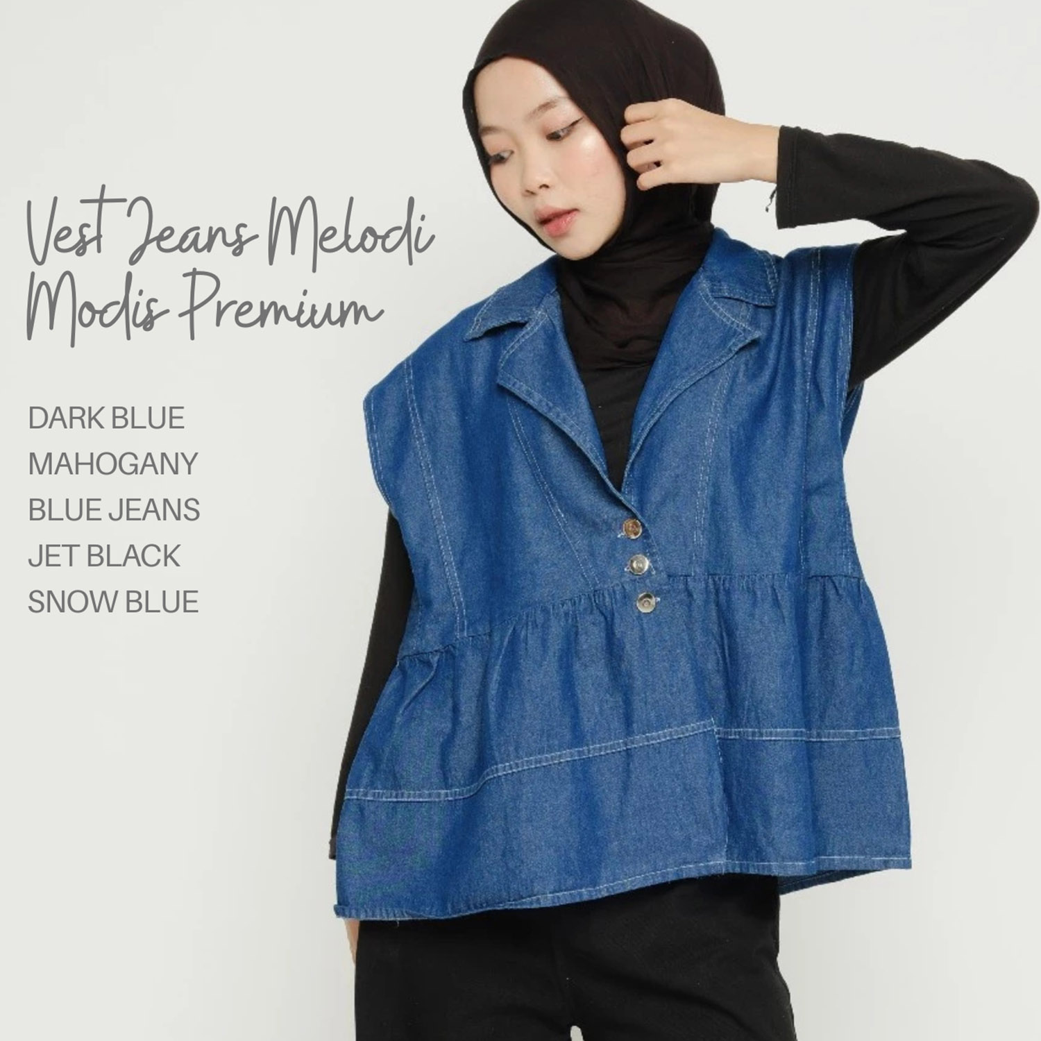 VEST JEANS MELODI MODIS logo
