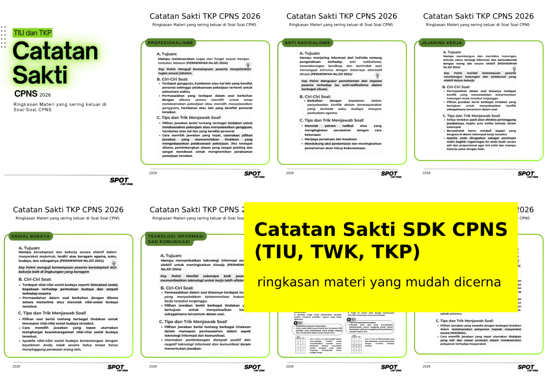 Lulus CPNS 2026 Full Kit