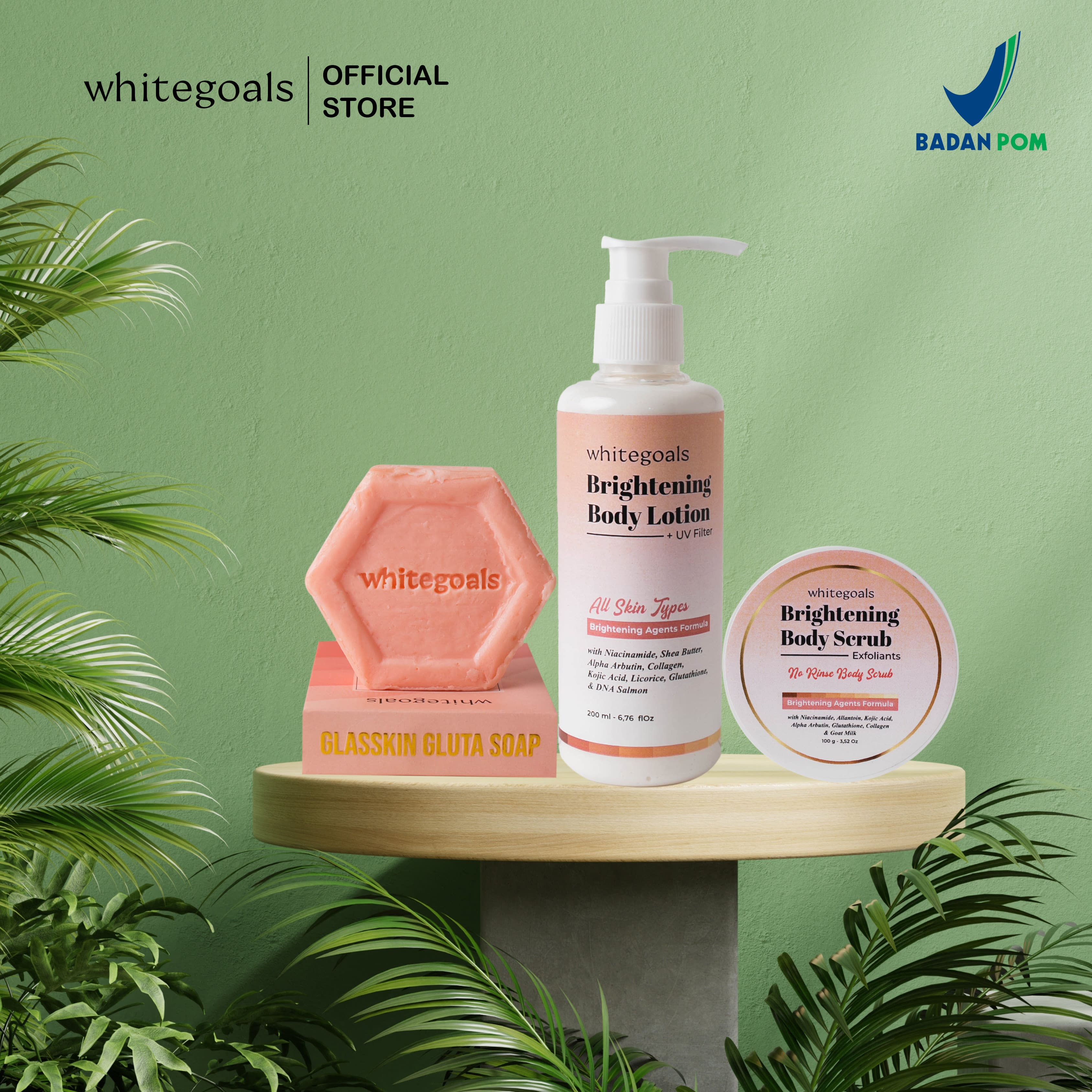 Whitegoals Set Pemutih Kulit logo