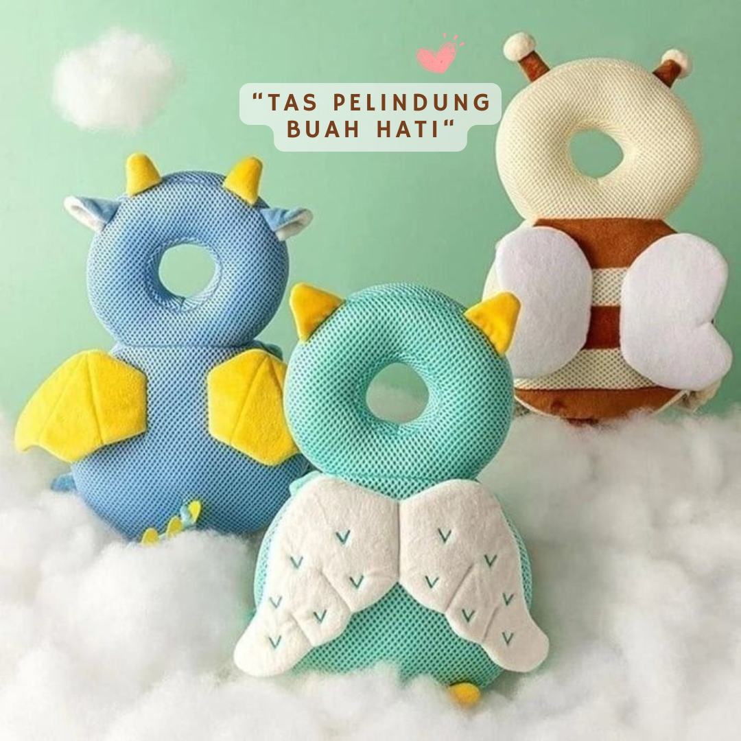 Baby Backpack Headguard DISKON 40% + Gratis Pelindung Kepala logo