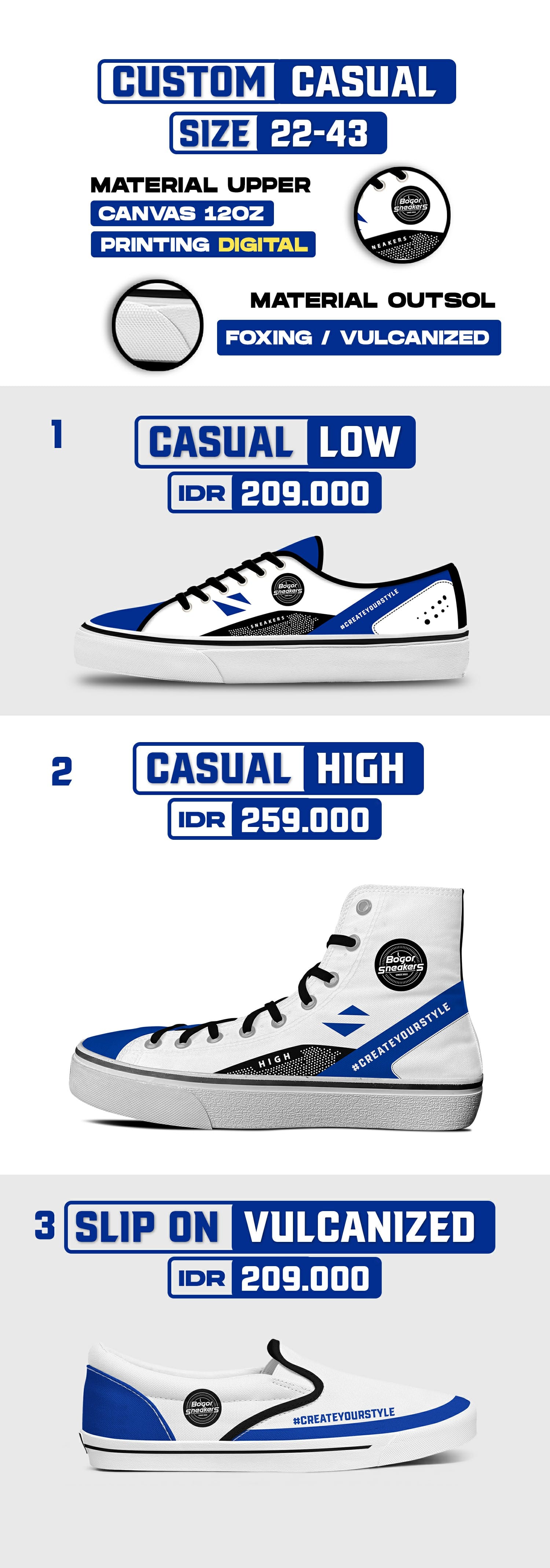 SEPATU CUSTOM BOGORSNEAKERS