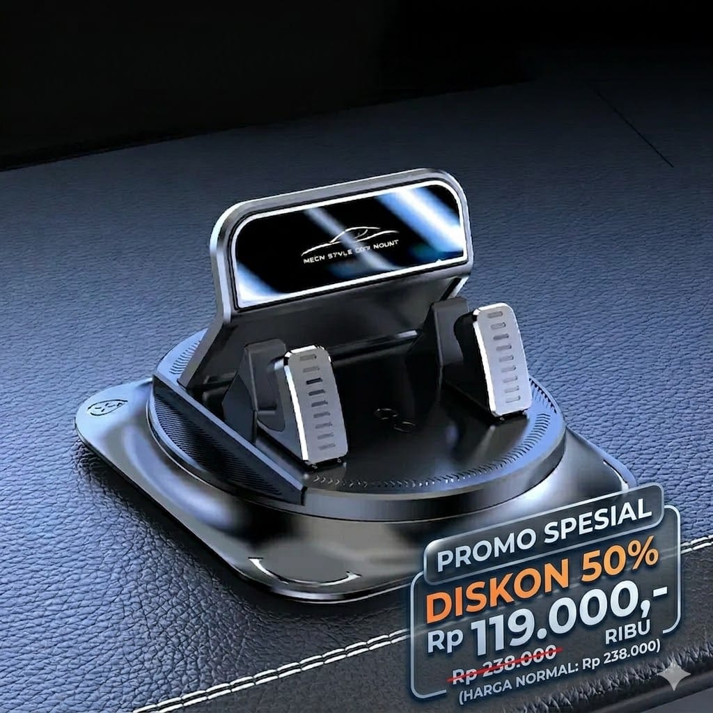 METAL PHONE HOLDER 360° FY logo