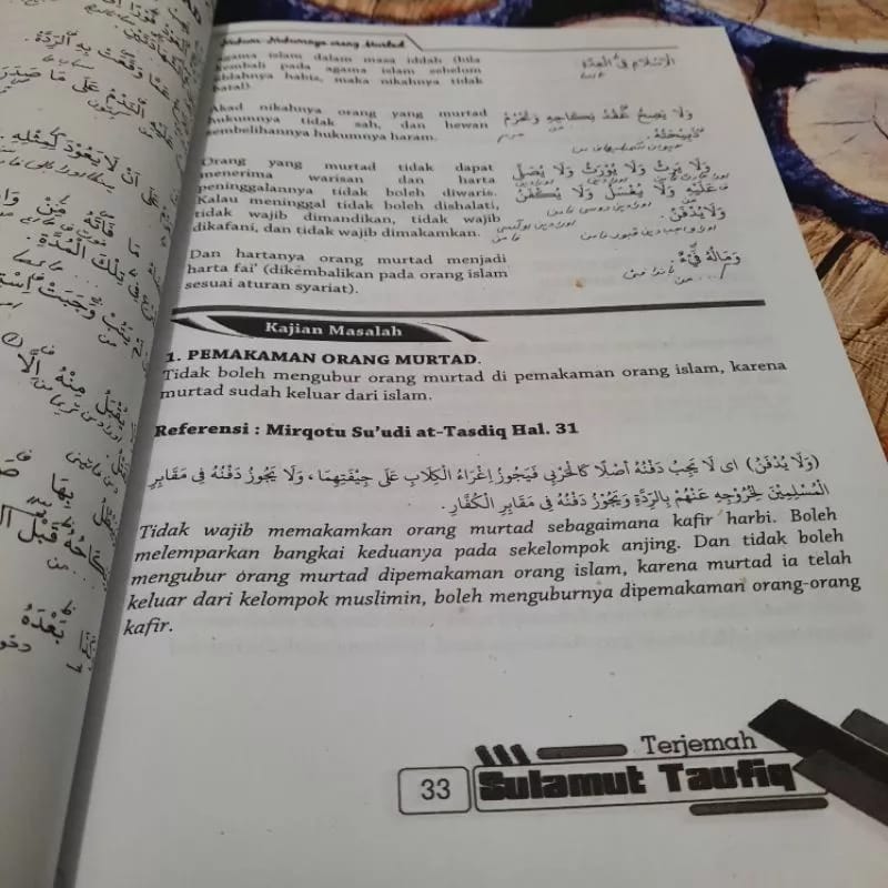 Terjemah kitab sulammuttaufiq 3 bahasa