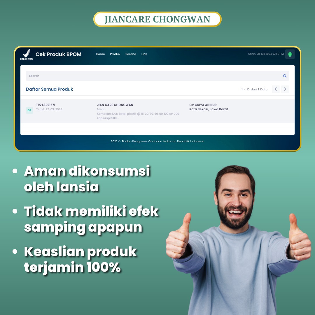 (R1) Jian Care Chongwan New