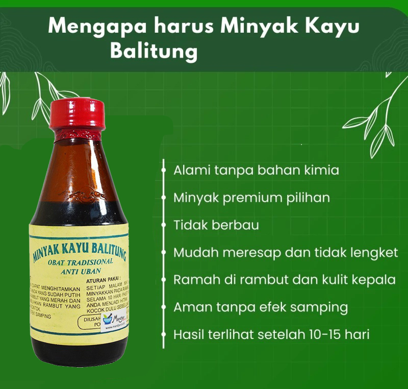 Balitung Minyak Bottle