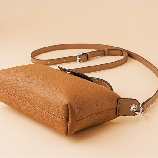 Leather Casual Clutch
