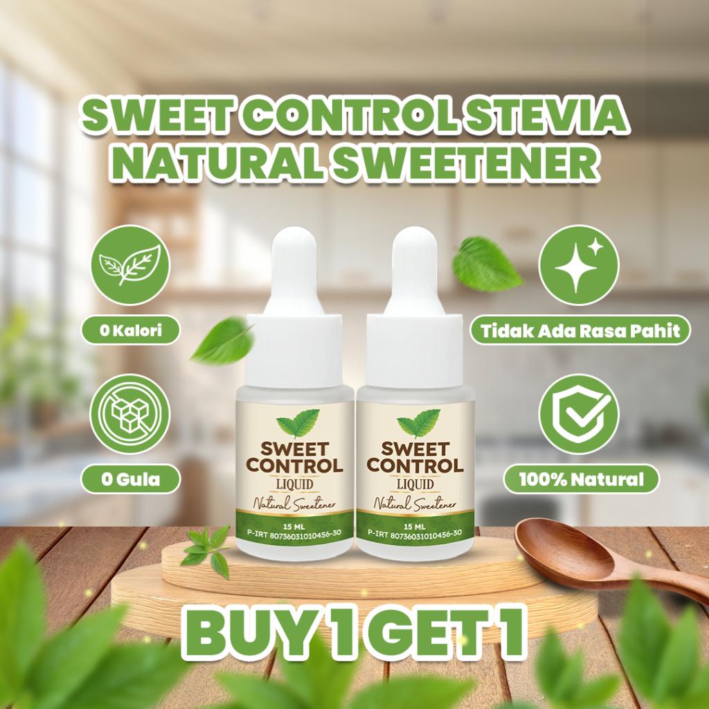 SWEET CONTROL STEVIA BUY 1 GET 1 FREE logo