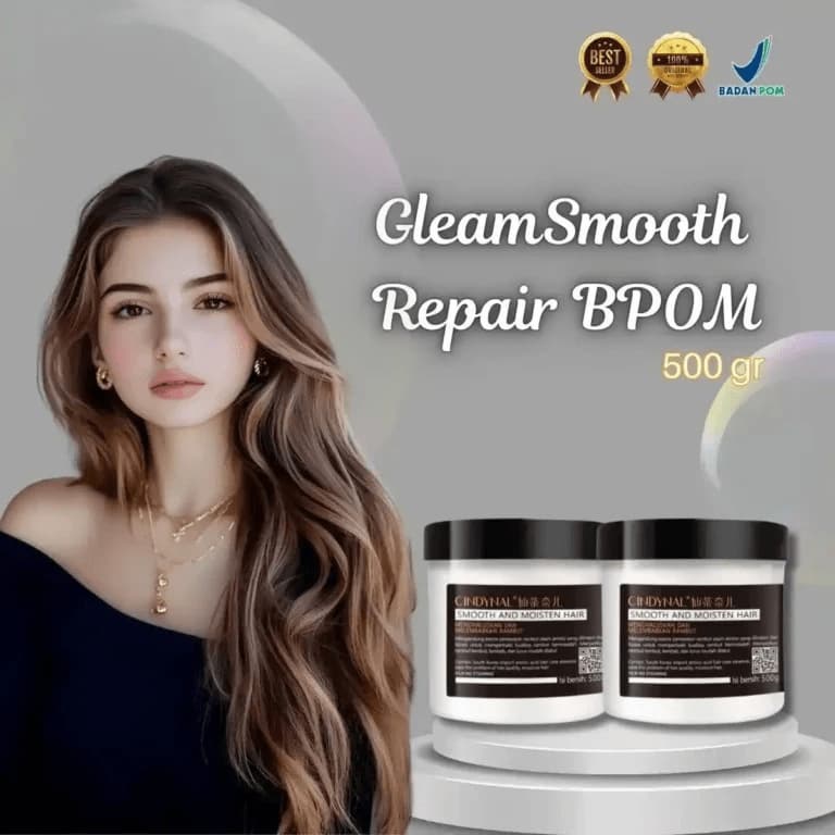 GleamSmooth Repair BPOM GDN logo