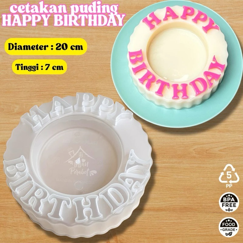 (F) Cetakan Puding Happy Birthday - PROMO 99k logo