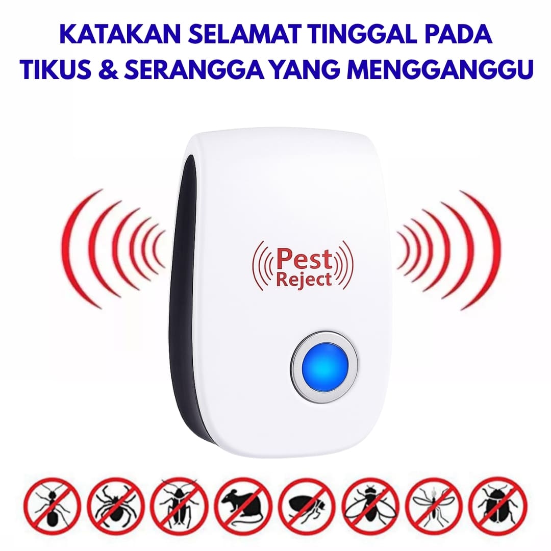 Alat Pengusir Tikus & Serangga Elektrik Canggih Promo Beli 1 Gratis 1 logo