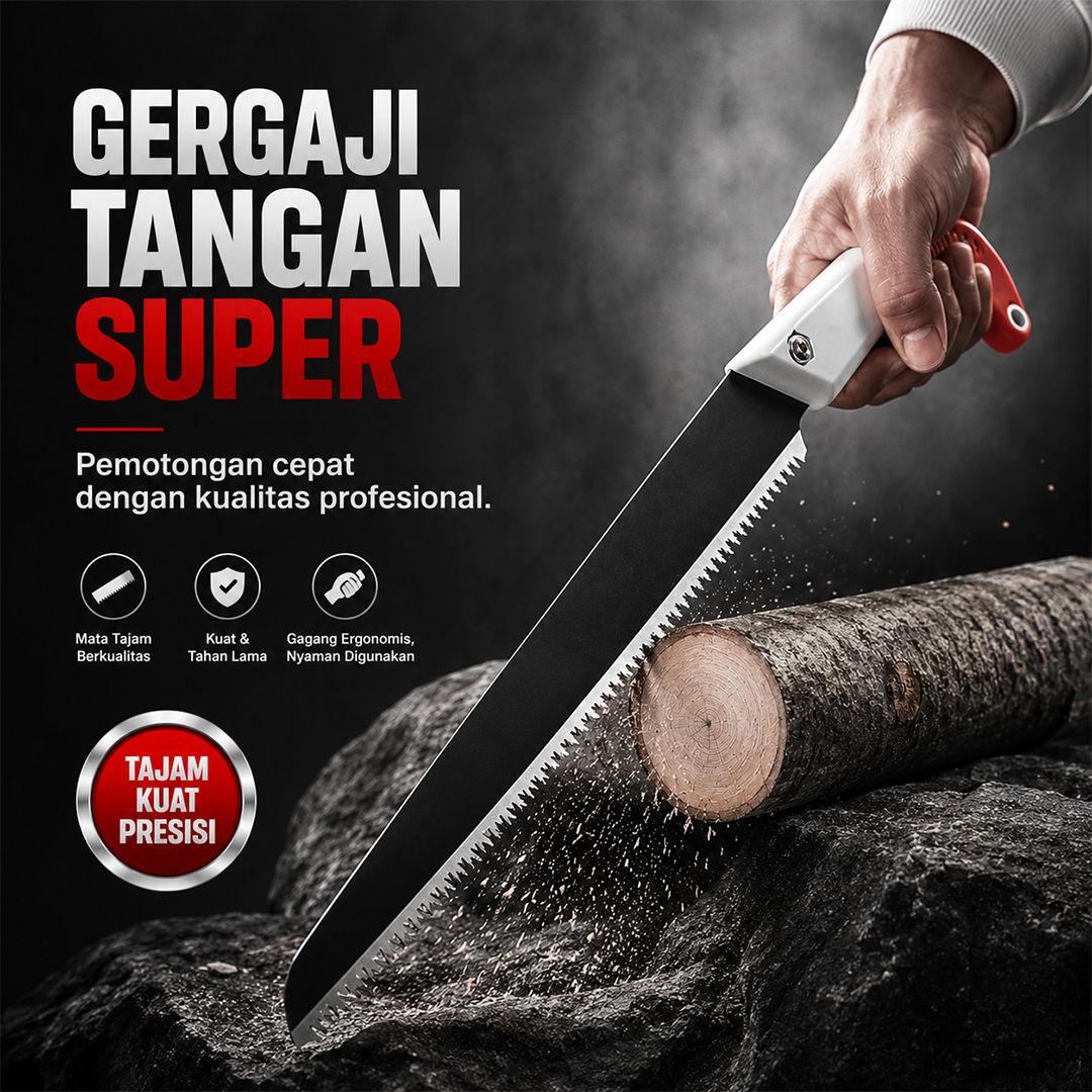 Gergaji Tangan Super logo